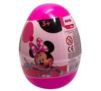 Disney Minnie Mouse Mini Egg with Surprise 5 Pieces Baby Carrier with Stationery Accessories Colours and Designs for Children