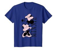 Disney Minnie Mouse Minnie Pink T-Shirt, Youth, Royal Blue, Medium