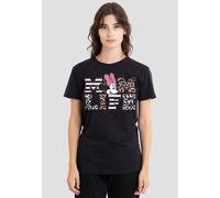 Disney Minnie Mouse Mom Life T-Shirt, Black Black