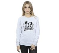 Disney Minnie Mouse Mood Sweatshirt In Grey Grey M