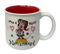 Disney Minnie Mouse Mug Christmas Pattern Ceramic Mug Breakfast Bowl 14oz Kids