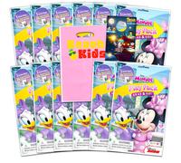 Disney Minnie Mouse Party Favor Packs Bundle with 12 Play Packs Filled with Coloring Books and Stickers Featuring Minnie Mouse (Minnie Mouse Party Su