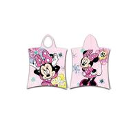Disney Minnie Mouse Pink Bow Hooded Towel Poncho
