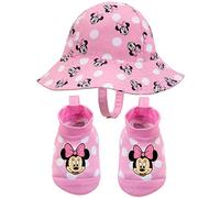 Disney Minnie Mouse Pink Sunny Fun Swim Hat and Booties Set - 0-12 Months