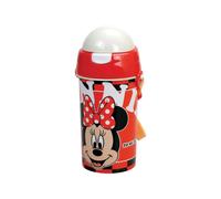 Disney Minnie Mouse Plastic Water Bottle 500 ml 18 cm tall - Age 4+