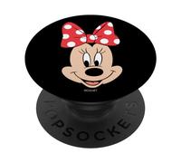 Disney Minnie Mouse Polka Dot Bow Big Face PopSockets Adhesive PopGrip