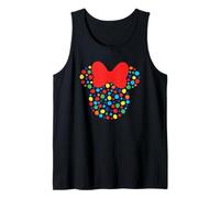 Disney Minnie Mouse Polka Dot Rainbow Tank Top
