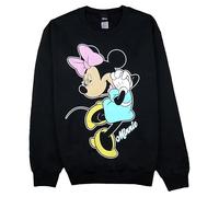 Disney Minnie Mouse Pullover Sweatshirt, Daisy Black, S