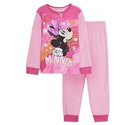 Disney Minnie Mouse Pyjamas for Girls Luxury Glitter Pjs Gift Boxed Nightwear Set Pink 8 Years