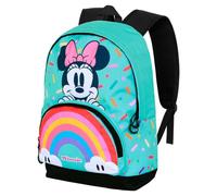 Disney Minnie Mouse Rainbow-FAN HS Backpack 3.0, Turquoise, 31 x 41 cm, Capacity 22 L