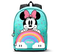 Disney Minnie Mouse Rainbow-FAN HS Backpack 3.0, Turquoise, 31 x 41 cm, Capacity 22 L