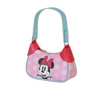Disney Minnie Mouse Ribbon-Fancy Casual Bag, Pink, 21.5 x 14.5 cm