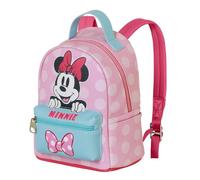 Disney Minnie Mouse Ribbon-Small Heady Backpack, Pink, 22 x 25 cm, Capacity 5 L