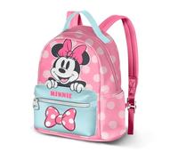 Disney Minnie Mouse Ribbon-Small Heady Backpack, Pink, 22 x 25 cm, Capacity 5 L