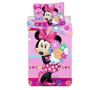 Disney Minnie Mouse Single Duvet Cover Set - 100% Cotton