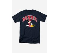 Mickey Mouse Minnie Mouse sitting T-Shirt navy XL