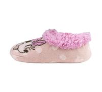 Disney Minnie Mouse Slippers, Red and Pink, 2/2.5 UK