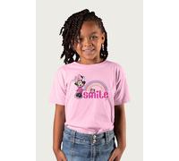 Disney Minnie Mouse Smile Hearts T-Shirt in Light Pink | Size: 3-4 Years Disney Light Pink 3-4 Years
