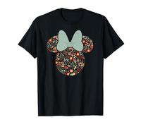 Disney Minnie Mouse Spring Head Icon with Bow Springtime T-Shirt