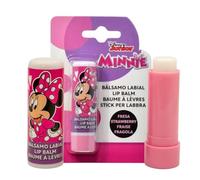 Disney Minnie Mouse Strawberry Flavour Lip Balm - Moisturizing & Hydrating Formula | Natural & Dermatologically Tested | Perfect for Kids & Adults, 4g