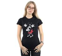 Disney Minnie Mouse Surprise Cotton T-Shirt In Black Black L