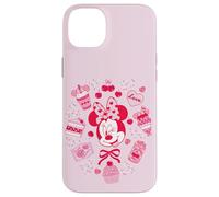 Disney Minnie Mouse Sweet Treats & Cherries Pink Coquette Case for iPhone 14 Plus