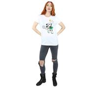 (XXL, White) Disney Womens/Ladies Minnie Mouse Tennis Cotton Boyfriend T-Shirt