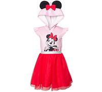 Disney Minnie Mouse Toddler Girls Mesh Cosplay Tulle Dress Pink 4