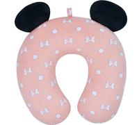 Disney Minnie Mouse Travel Neck Pillow for Airplane, Pink, One Size, Disney Portable Travel Neck Pillow