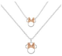 Disney Minnie Mouse Two Tone Mother & Daughter Necklace Set