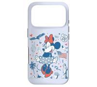 Disney Minnie Mouse USA Americana Collage 4th of July 250th Case for iPhone 17 Pro