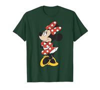 Disney Minnie Mouse Vintage Minnie Pose T-Shirt, Men, Dark Green, Small