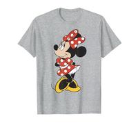 Disney Minnie Mouse Vintage Minnie Pose T-Shirt, Men, Heather Grey, Medium