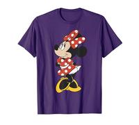 Disney Minnie Mouse Vintage Minnie Pose T-Shirt, Men, Purple, Large