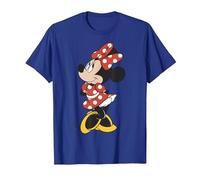 Disney Minnie Mouse Vintage Minnie Pose T-Shirt, Men, Royal Blue, Small