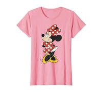 Disney Minnie Mouse Vintage Minnie Pose T-Shirt, Women, Pink, XX-Large