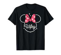 Disney Minnie Mouse Wife Head Icon Magic Family Trip T-Shirt
