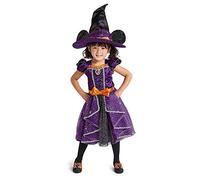 Disney Minnie Mouse Witch Costume for Kids Size 5/6 Multi