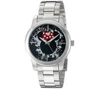Disney Minnie Mouse Women's W002344 Minnie Mouse Silver-Tone Watch