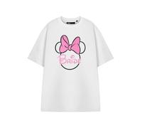 Disney Minnie Mouse Womens White Bride Hen Party Short Sleeved T-Shirt - X-Large