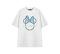 Disney Minnie Mouse Womens White Brides Besties Hen Party Short Sleeved T-Shirt - Medium