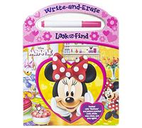 Disney Minnie Mouse - Write-and-Erase Look and Find - Wipe Clean Learning Board - PI Kids