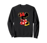 Disney Minnie Numbers "5" Fifth 5th Birthday Party Gift Sweatshirt