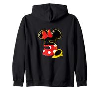 Disney Minnie Numbers "5" Fifth 5th Birthday Party Gift Zip Hoodie