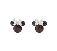 Disney Stud Earrings Minnie EF00469SJANL.PH – Silver Plated January Birthstone