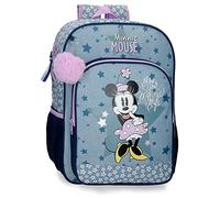 Disney Minnie Style School Backpack with Blue Trolley 30x40x13 cms Polyester 15,6L