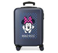 Disney Minnie Sunny Day Blue Cabin Suitcase 37 x 55 x 20 cm Rigid ABS Combination Lock 34 Litre 2.6 kg 4 Double Wheels Hand Luggage