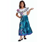 Disney Mirabel Deluxe Costume for Kids, Encanto by Disguise, Includes True is Film Character Dress with Character Name, Comfortable Fit with Detailed Design, Age 4-6