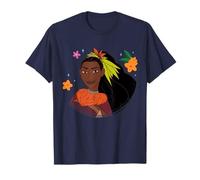 Disney Moana 2 Big Face Matangi Tropical Flowers Costume T-Shirt