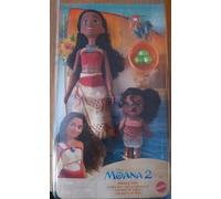 Moana 2 Moana & Simea Sister Set With 2 Fashion Dolls & 3 Accessories